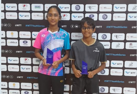 Chanuki Kariyawasam and Taavi Samaraweera Win Double Silver at WTT Youth Contender Tbilisi