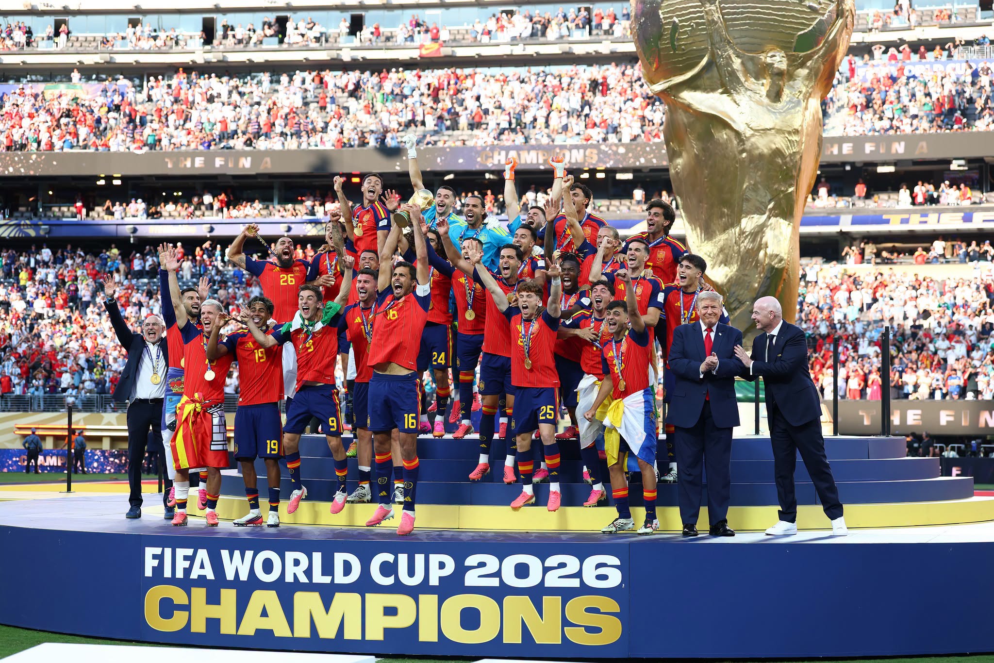 Spain Reclaim Top Spot in FIFA Rankings as Global Standings Shift After World Cup