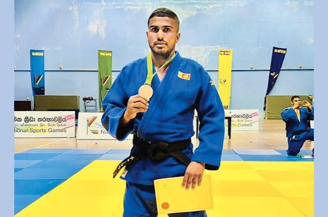 Chamara Dharmawardena Named Best Judoka for the 11th Time at National Sports Festival