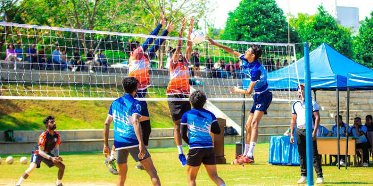 Volleyball Matches Begin at 50th National Sports Festival in Colombo
