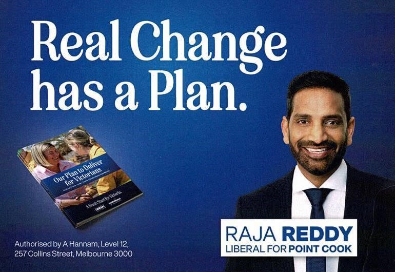 Raja Reddy Highlights Community Safety Concerns in Point Cook